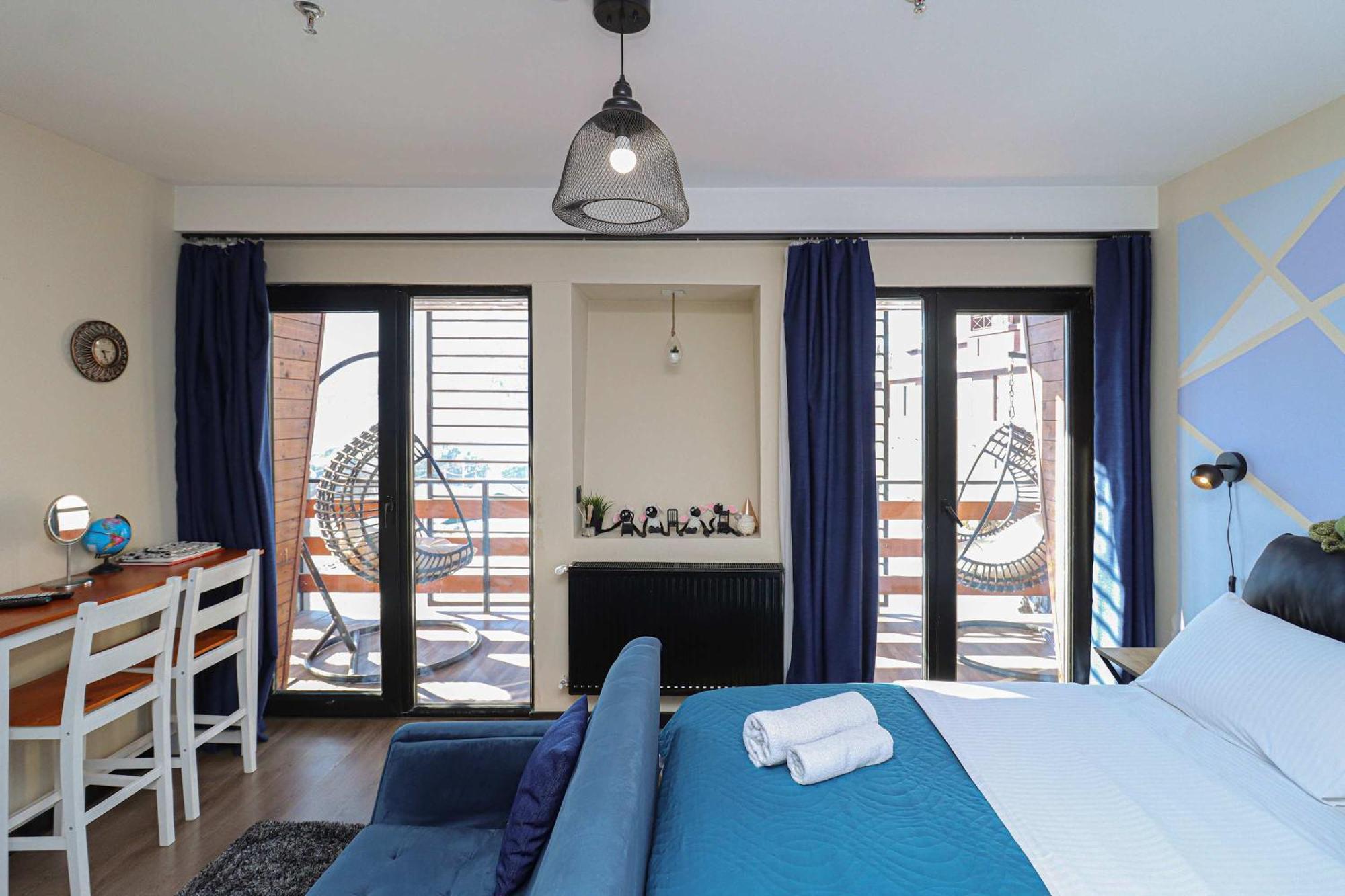Stylish Studio Apartment With Balcony Gudauri Exterior foto