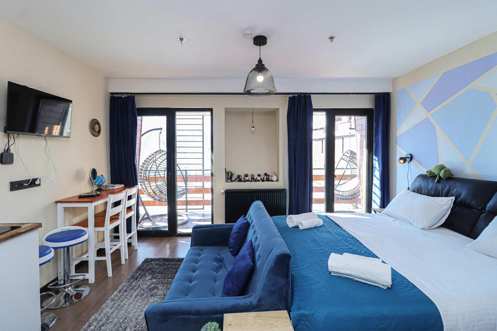Stylish Studio Apartment With Balcony Gudauri Exterior foto